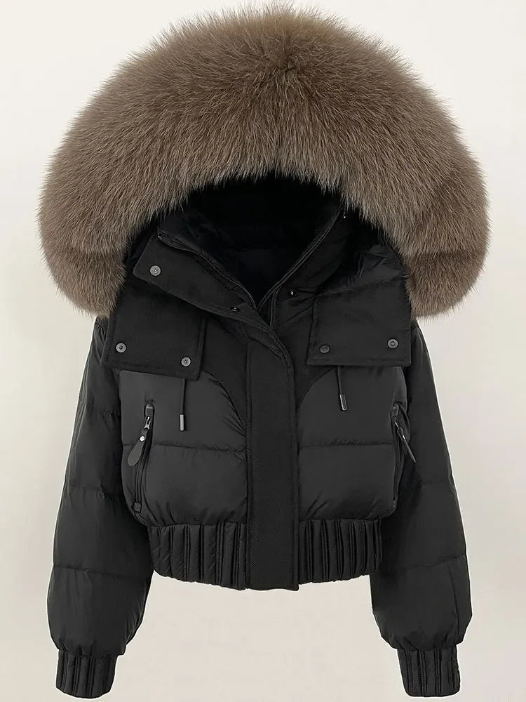 Villa Blvd Fox Hooded Down Coat ☛ Multiple Colors Available ☚