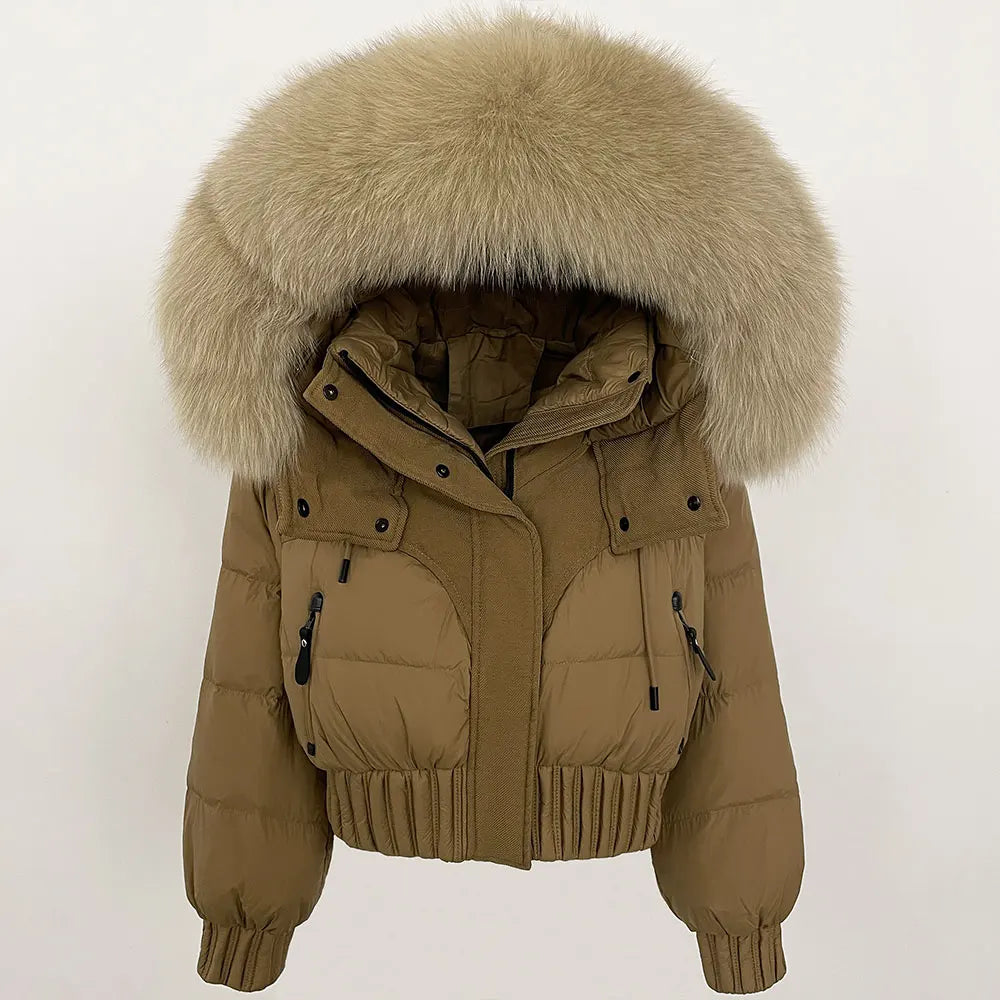 Villa Blvd Fox Hooded Down Coat ☛ Multiple Colors Available ☚