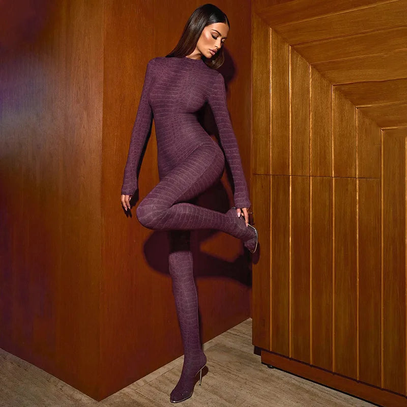 Villa Blvd Serpentine Footed Jumpsuits ☛ Multiple Colors Available ☚