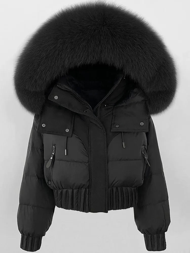 Villa Blvd Fox Hooded Down Coat ☛ Multiple Colors Available ☚
