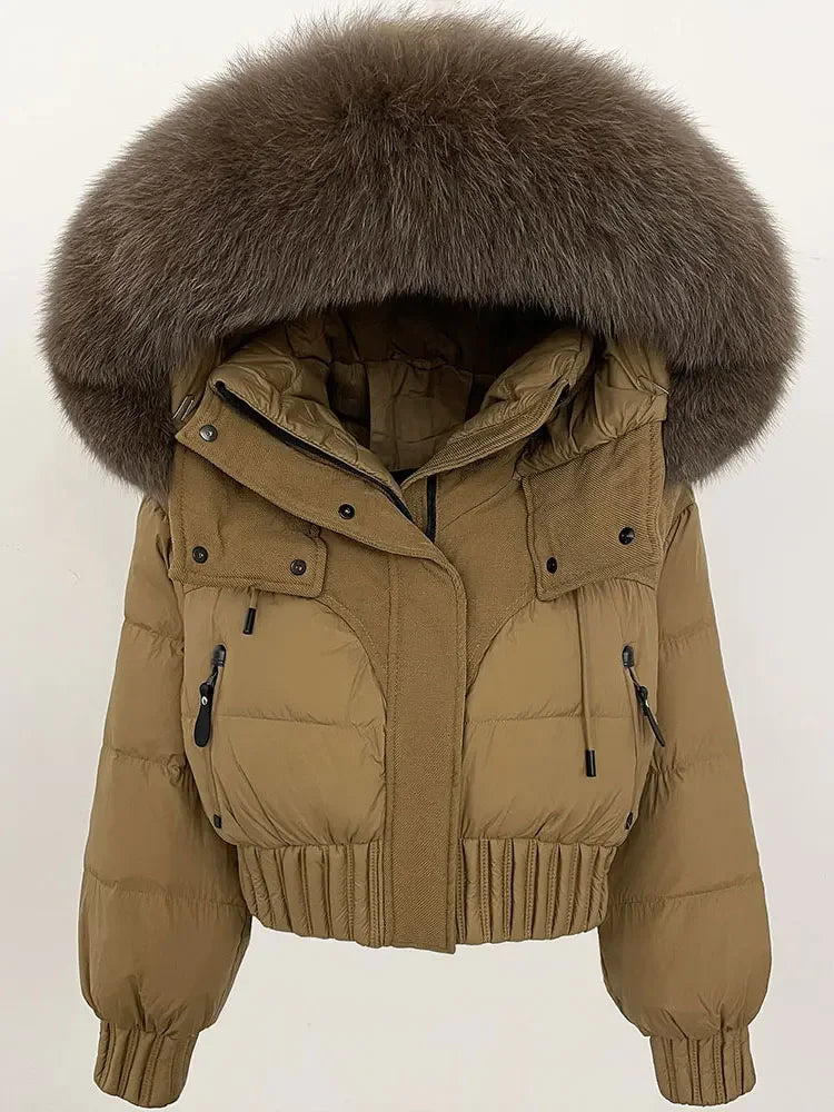 Villa Blvd Fox Hooded Down Coat ☛ Multiple Colors Available ☚