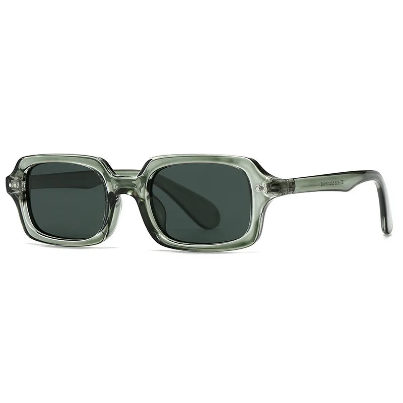 Villa Blvd Rivet Retro Square Sunglasses ☛ Multiple Colors Available ☚