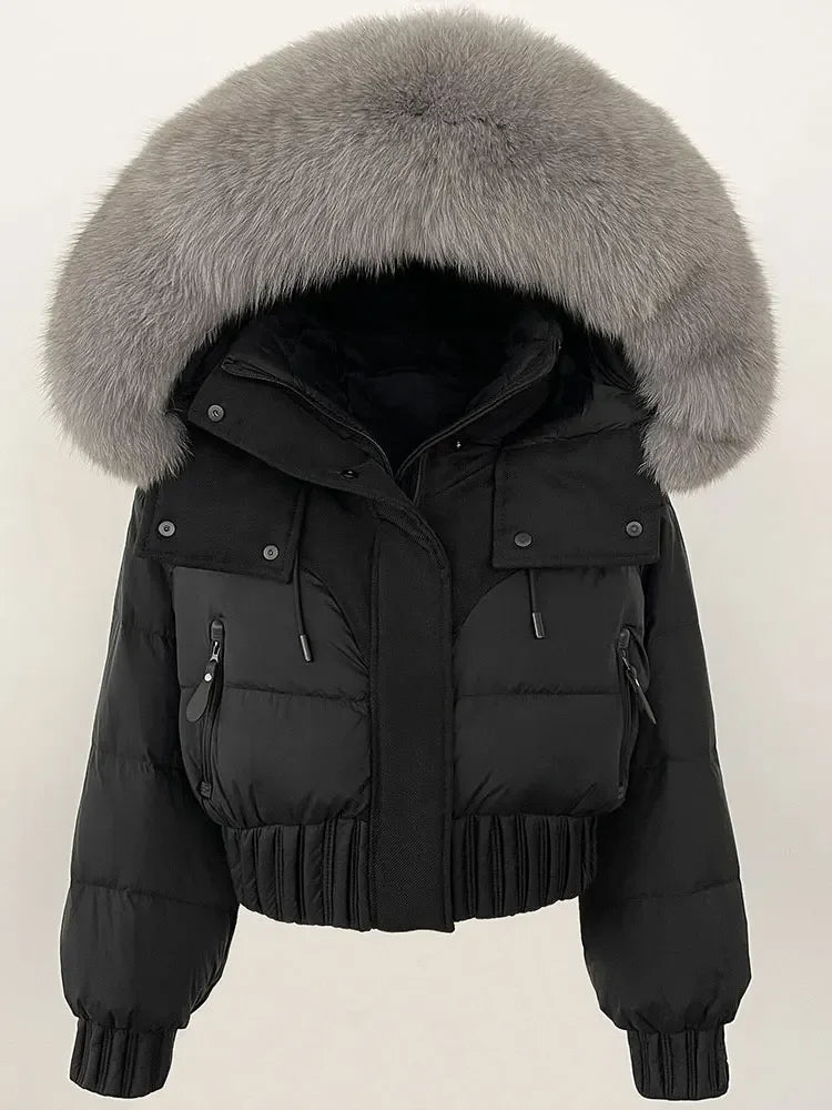 Villa Blvd Fox Hooded Down Coat ☛ Multiple Colors Available ☚