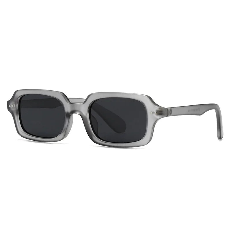 Villa Blvd Rivet Retro Square Sunglasses ☛ Multiple Colors Available ☚