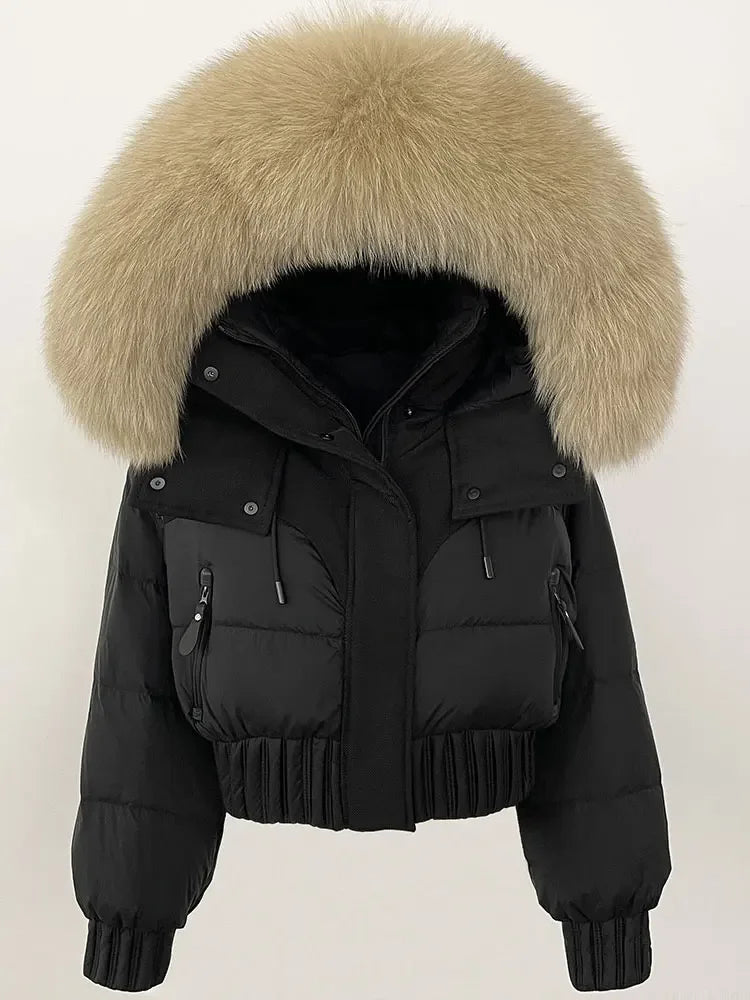 Villa Blvd Fox Hooded Down Coat ☛ Multiple Colors Available ☚
