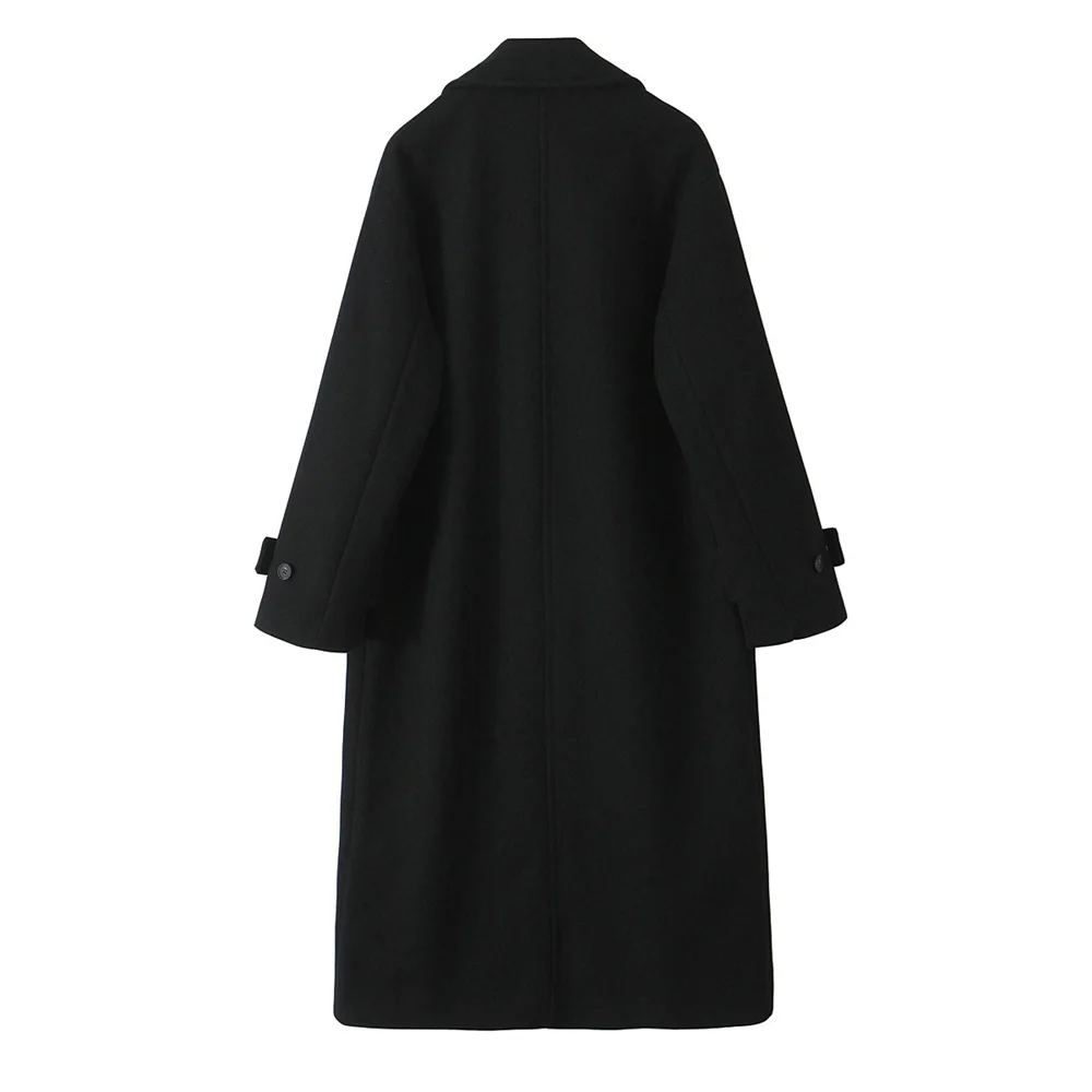 Villa Blvd Long Wool Collar Coat  ☛ Multiple Colors Available ☚