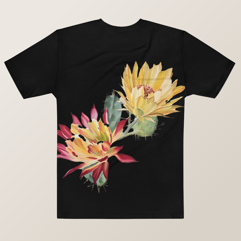 Villa Blvd Ǝntourage Cactus Fleur Tee - Black