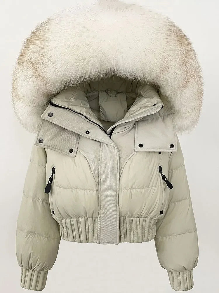 Villa Blvd Fox Hooded Down Coat ☛ Multiple Colors Available ☚