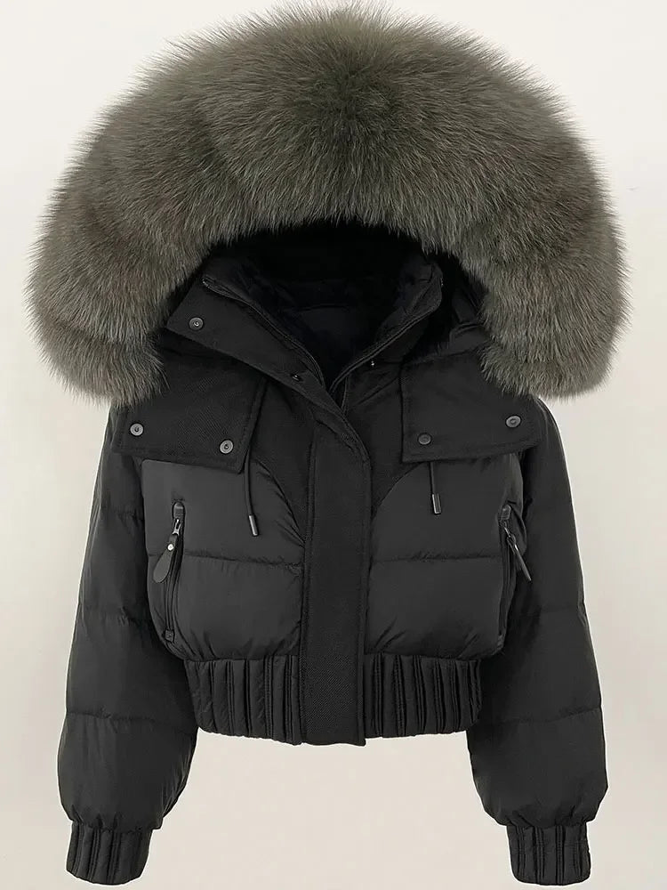 Villa Blvd Fox Hooded Down Coat ☛ Multiple Colors Available ☚