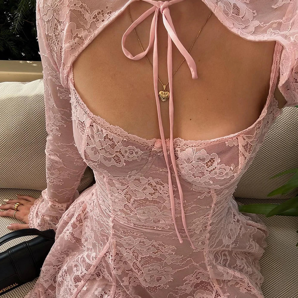 Villa Blvd Vintage Lace Amour Dress