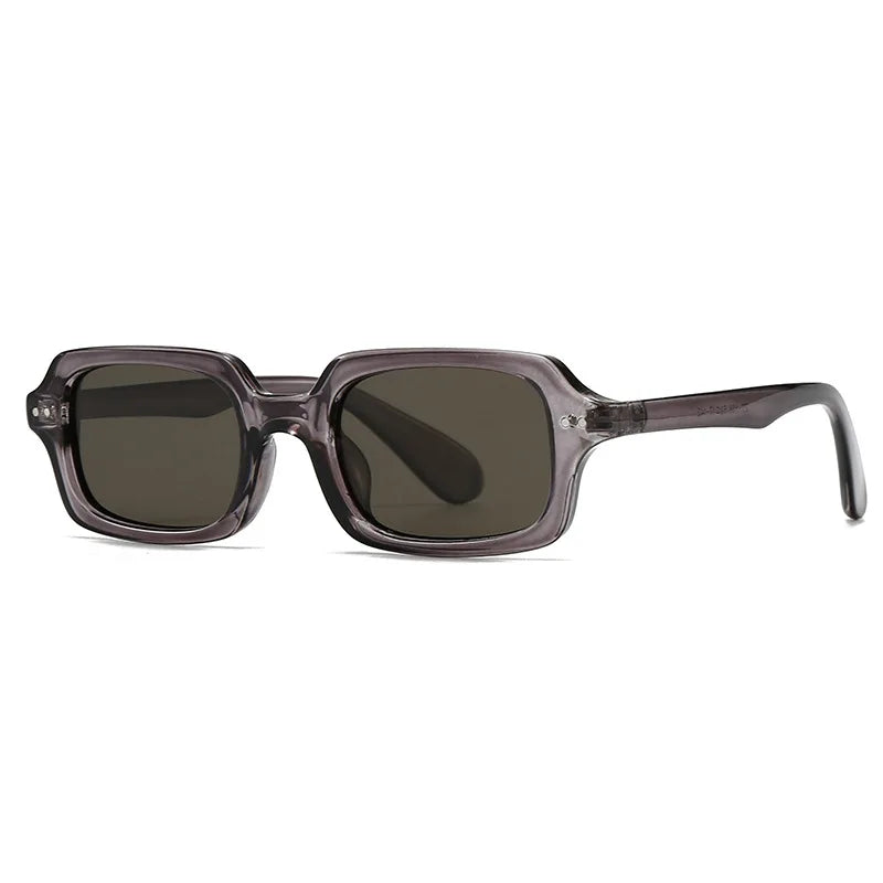 Villa Blvd Rivet Retro Square Sunglasses ☛ Multiple Colors Available ☚