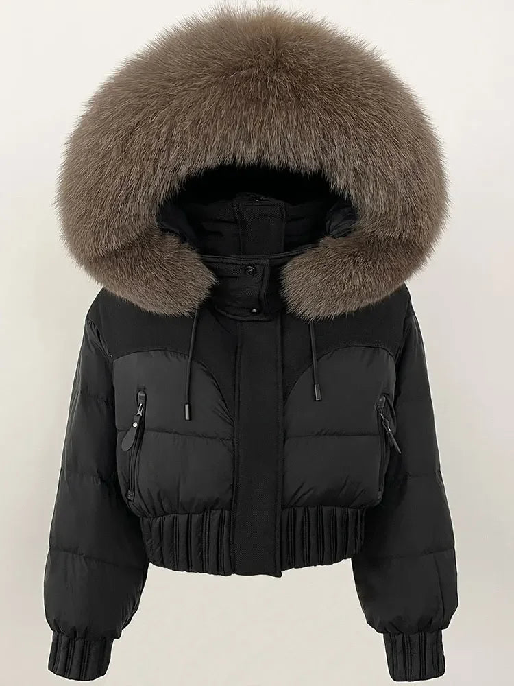 Villa Blvd Fox Hooded Down Coat ☛ Multiple Colors Available ☚