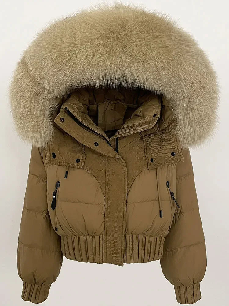 Villa Blvd Fox Hooded Down Coat ☛ Multiple Colors Available ☚