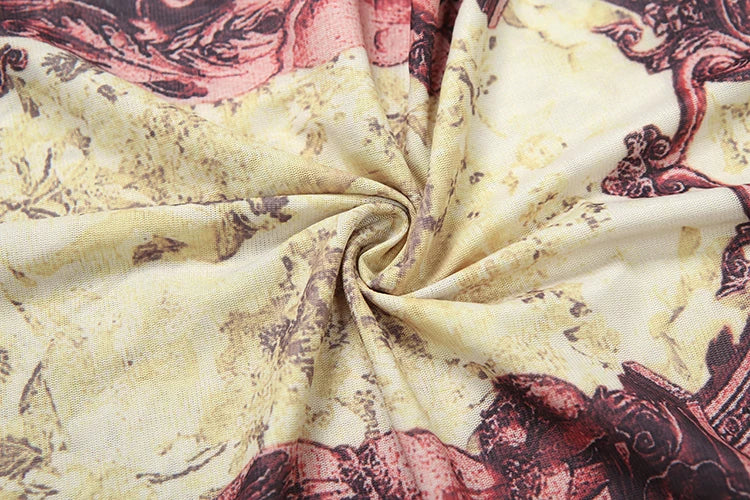 Villa Blvd Vintage Antique Mesh Tee