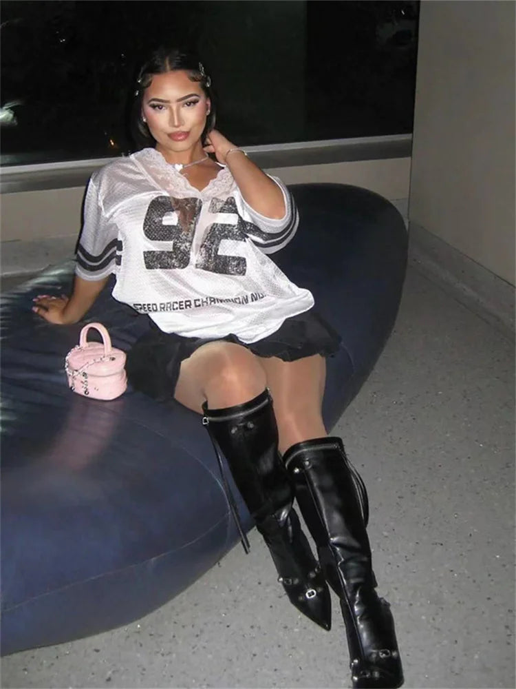 Villa Blvd Lace Speed Racer Jersey ☛ Multiple Colors Available ☚