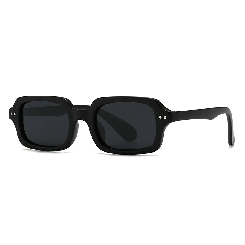 Villa Blvd Rivet Retro Square Sunglasses ☛ Multiple Colors Available ☚