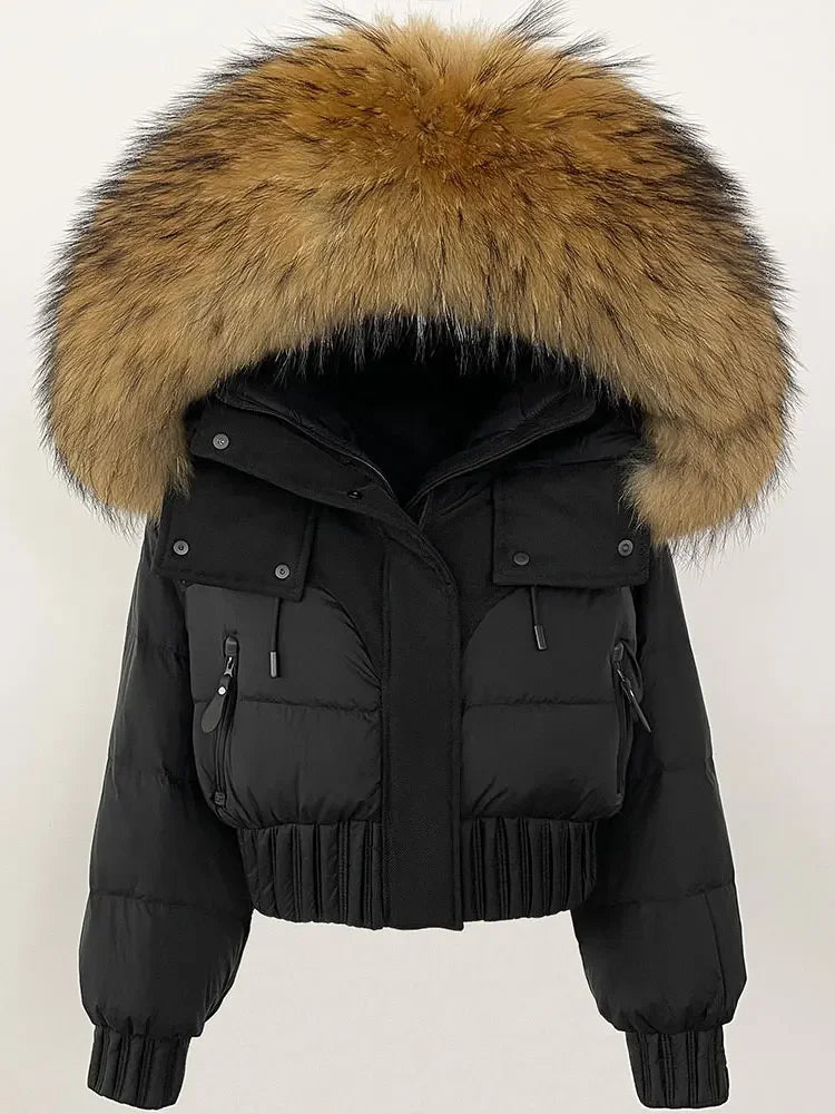Villa Blvd Fox Hooded Down Coat ☛ Multiple Colors Available ☚