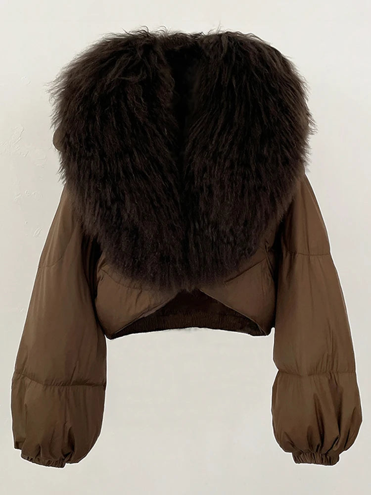 Villa Blvd Mongolia Fur Puffer Jacket ☛ Multiple Colors Available ☚