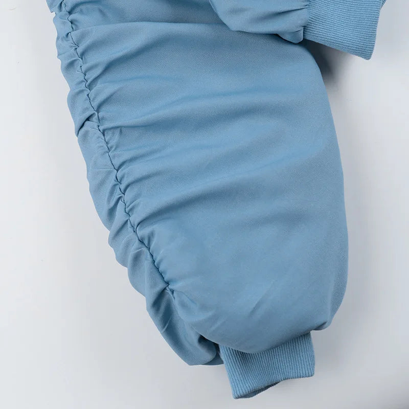 Villa Blvd Ruched Parka Jacket