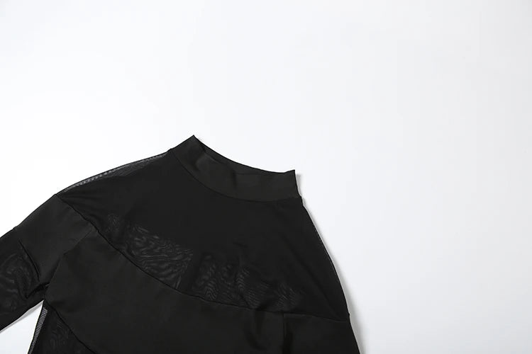 Villa Blvd Coquette Mesh Bodysuit