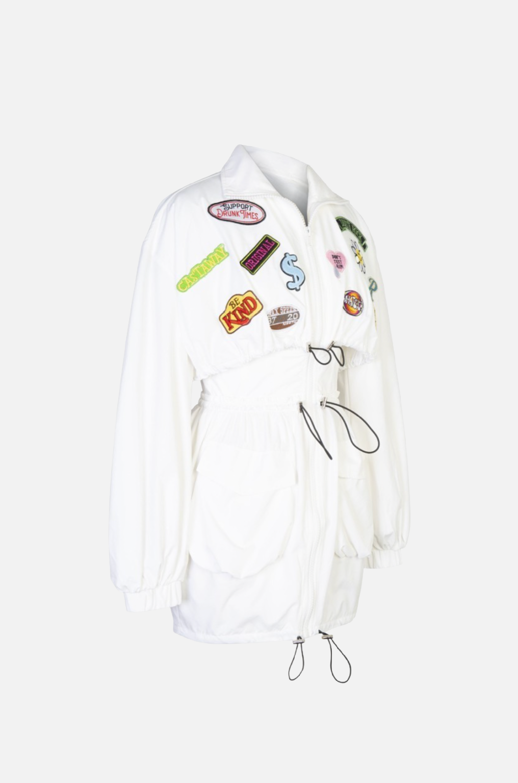 Villa Blvd Windbreaker Patch Design Dress