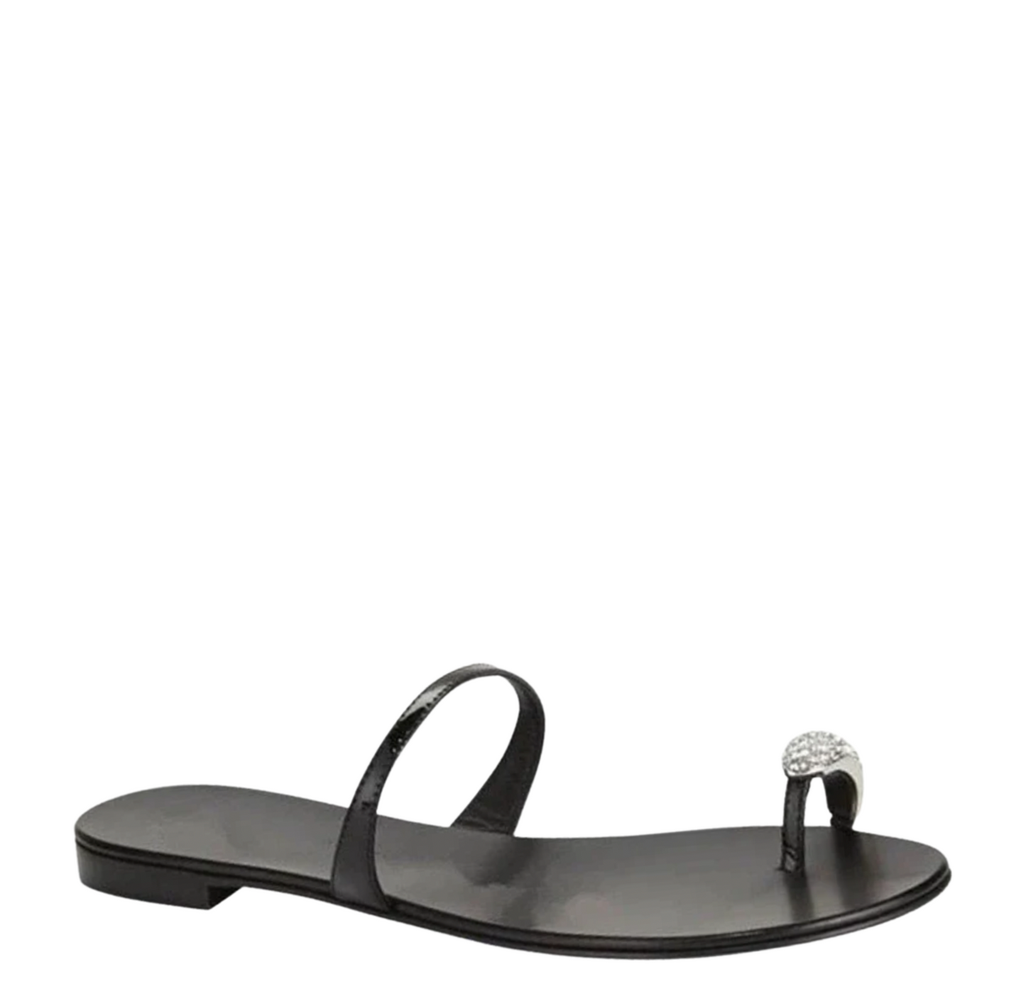 Villa Blvd Seashell Flat Flip Flops With Rhinestones ☛ Multiple Colors Available ☚