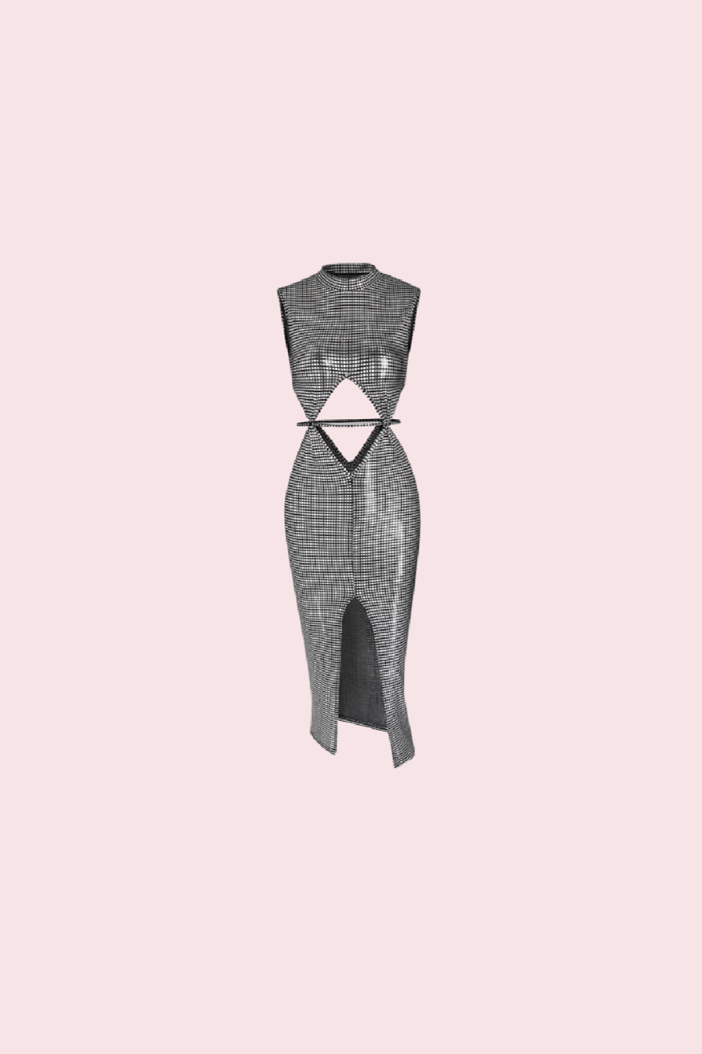 Villa Blvd Diamond Hollow Bodycon Dress ☛ Multiple Colors Available ☚