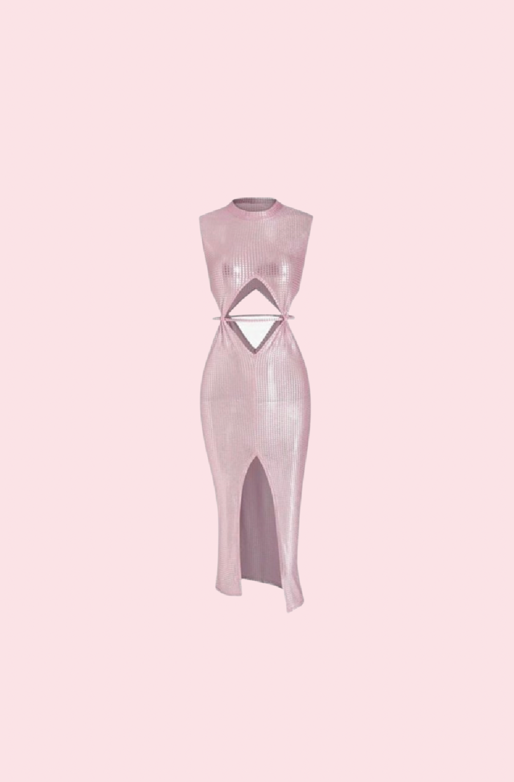 Villa Blvd Diamond Hollow Bodycon Dress ☛ Multiple Colors Available ☚