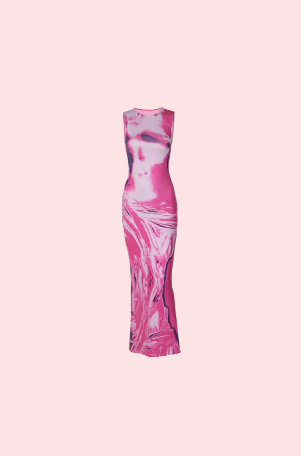 Villa Blvd Abstract Bodycon Maxi Dress Villa Blvd Abstract Bodycon Maxi Dress
