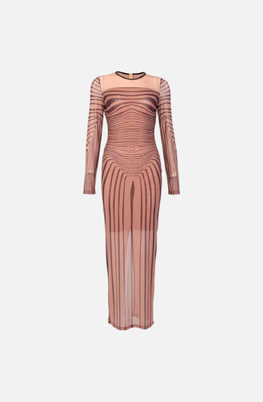 peak evenings dress Cecilia Couture 1540 Prom Dress - Black main image 1