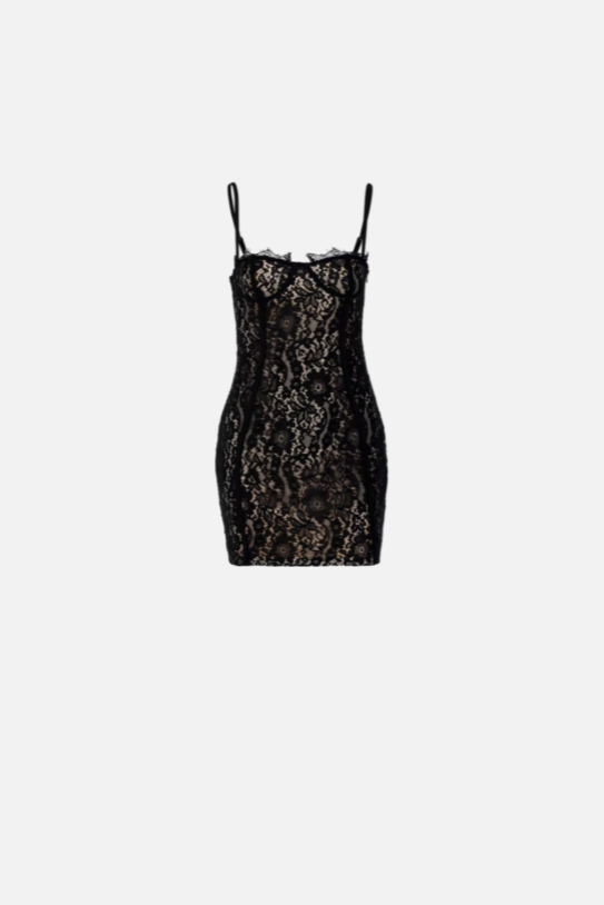 nordstrom black velvet dress Black Floral Lace Up Minidress