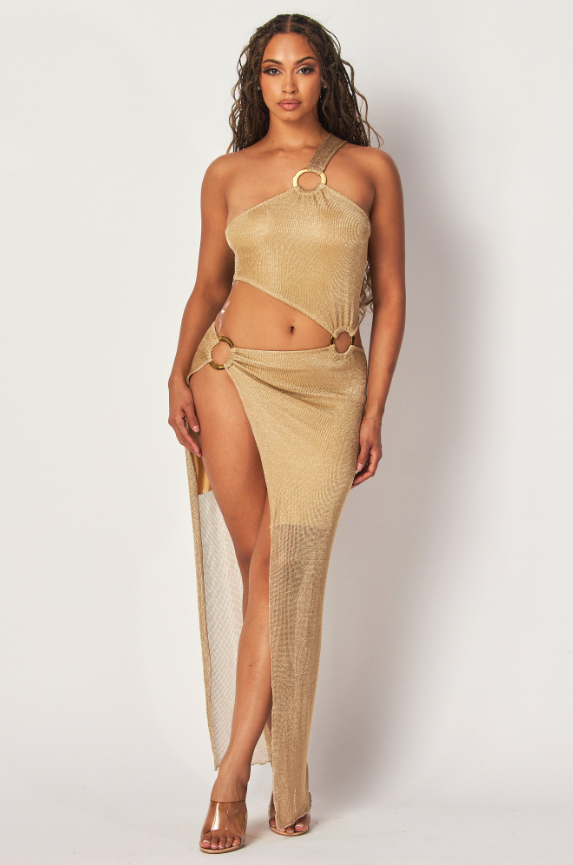 Villa Blvd ƎDEN Glitter Maxi Dress ☛ Multiple Colors Available ☚