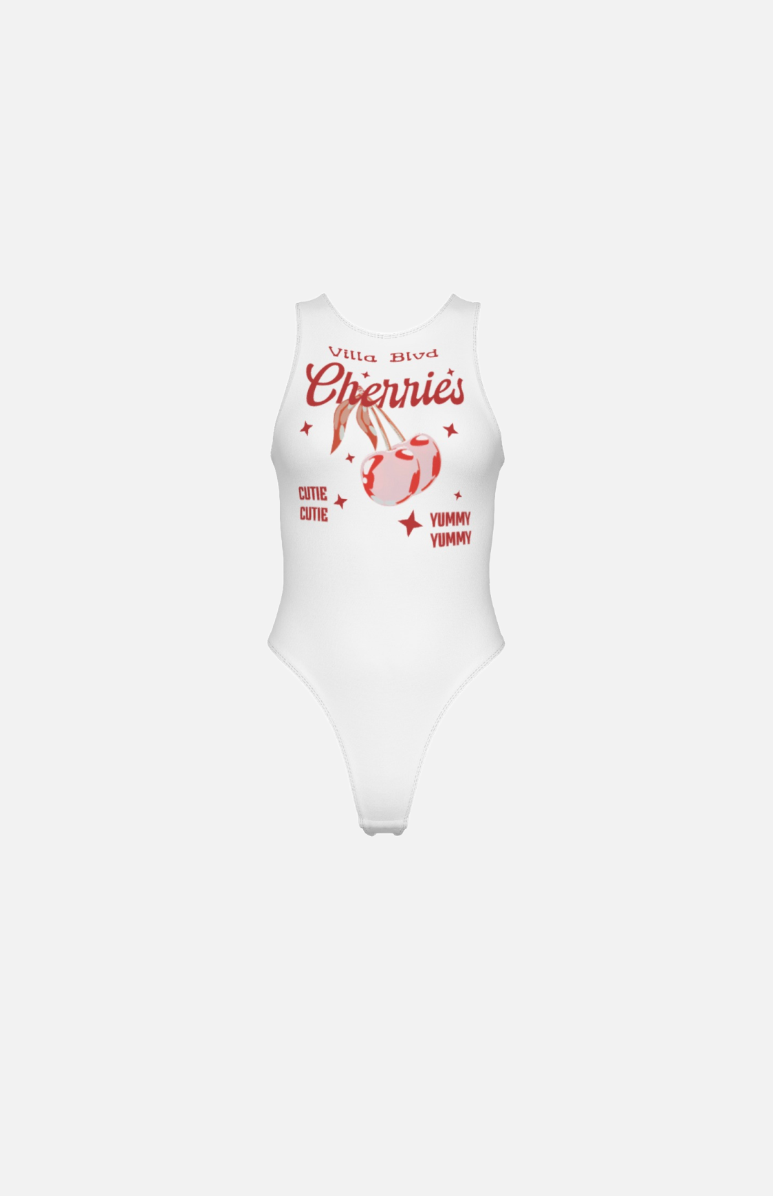 Villa Blvd ⱯPEX Diamond Cherry Orchard Tank Bodysuit