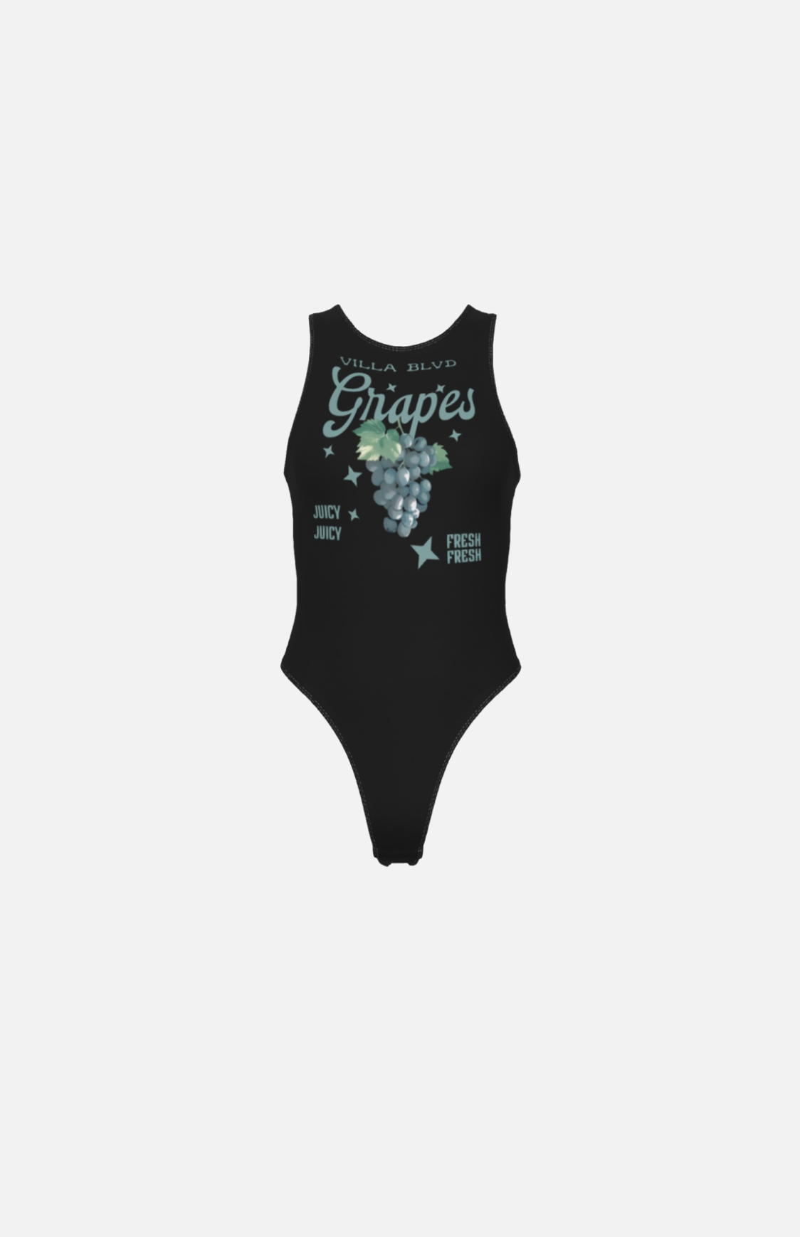 Villa Blvd ⱯPEX Diamond Grape Orchard Tank Bodysuit