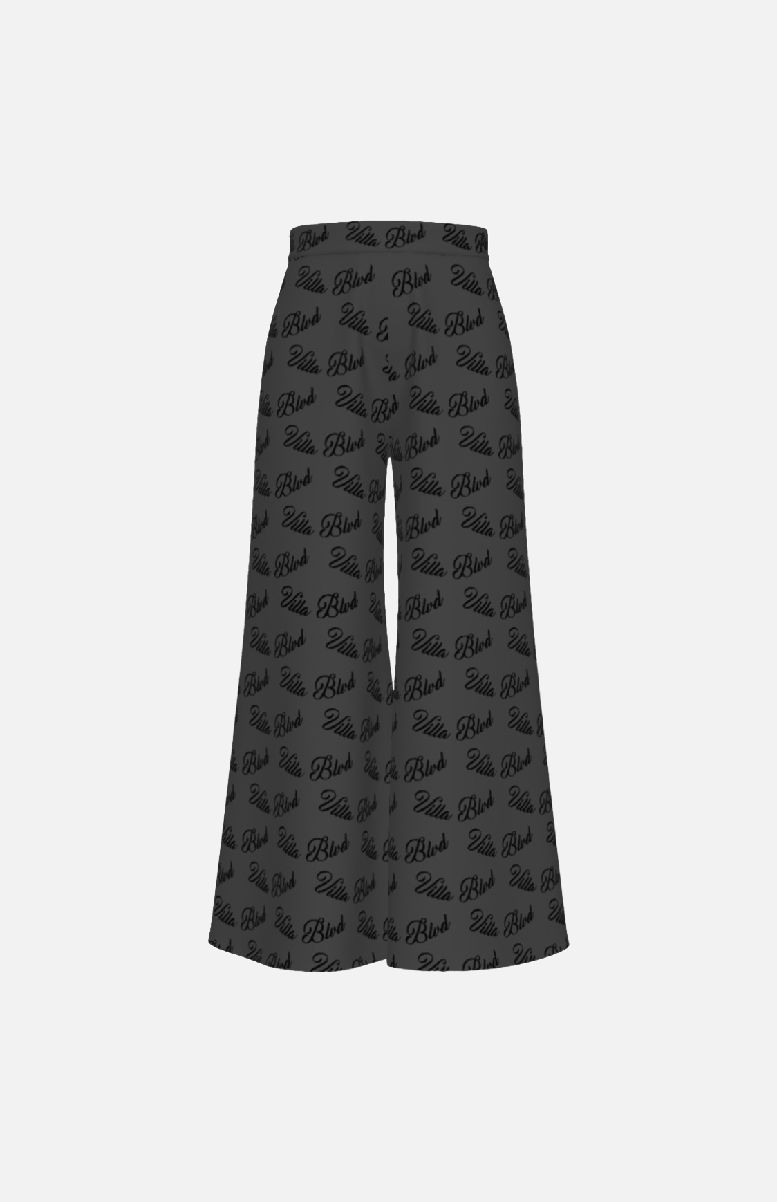 Villa Blvd Script Wide Leg Pants