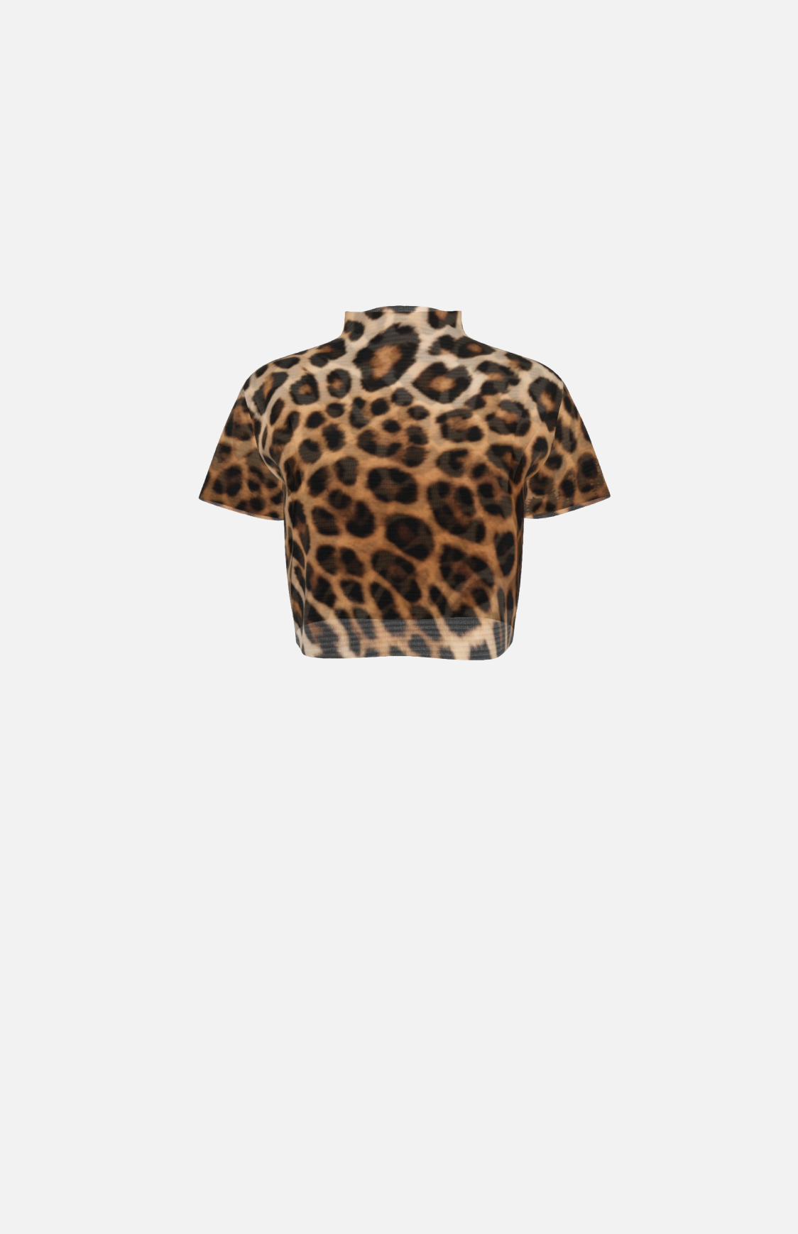 Villa Blvd Félin Fatal Mesh Crop Top