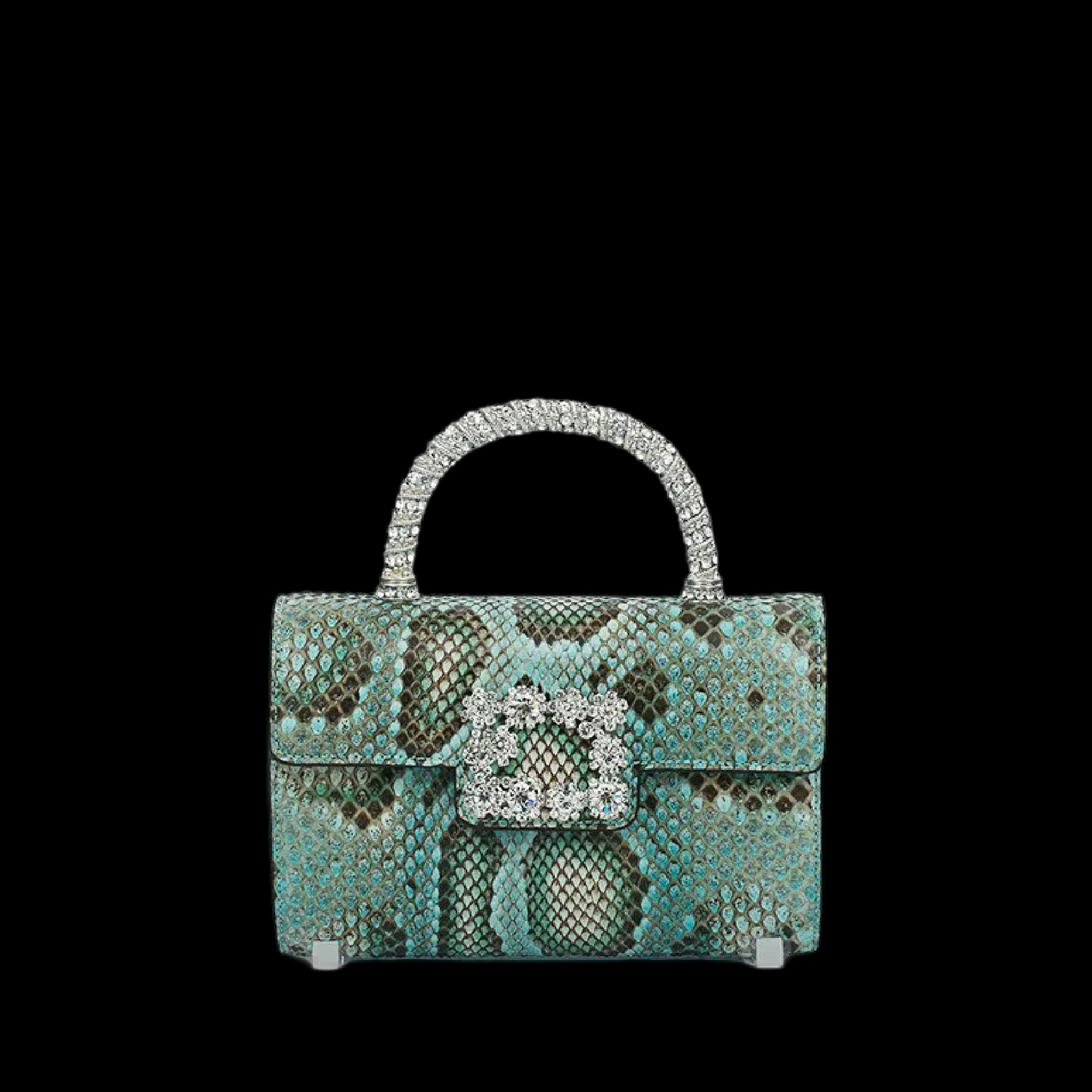 Villa Blvd Viper Diamond Buckle Handbag ☛ Multiple Colors Available ☚