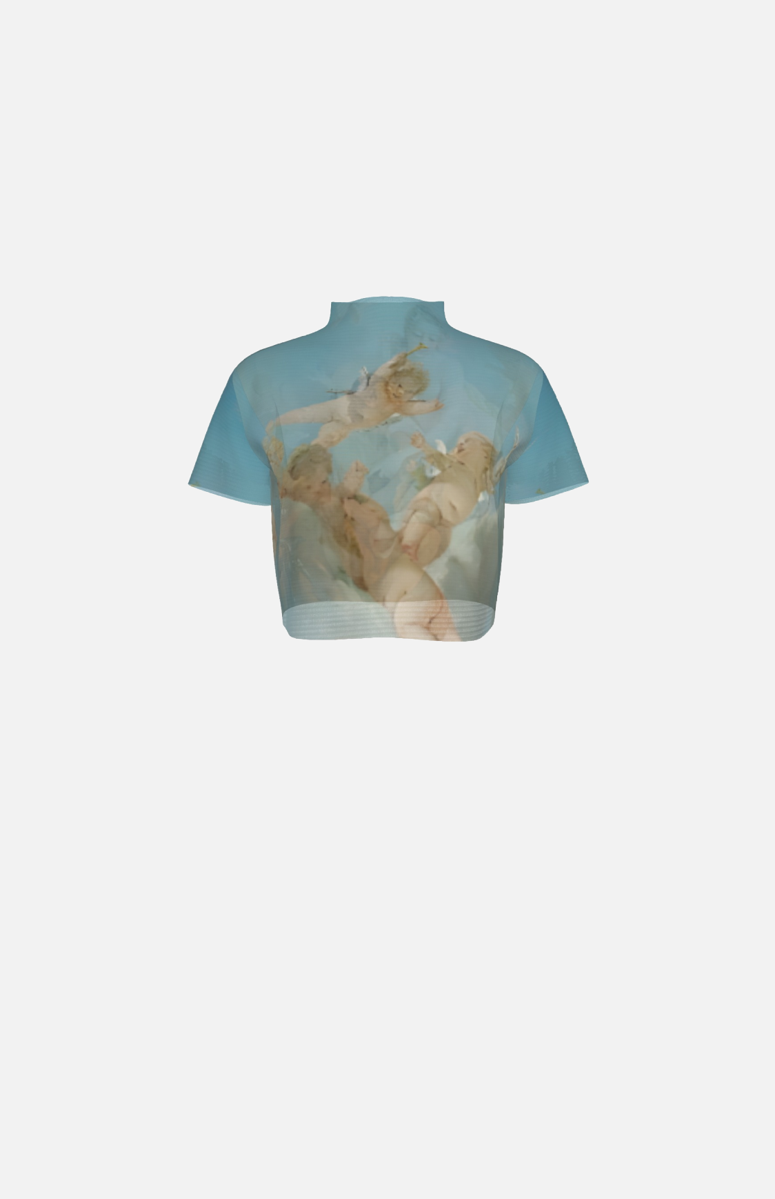 Villa Blvd Venus & Vulcan Mesh Crop Top