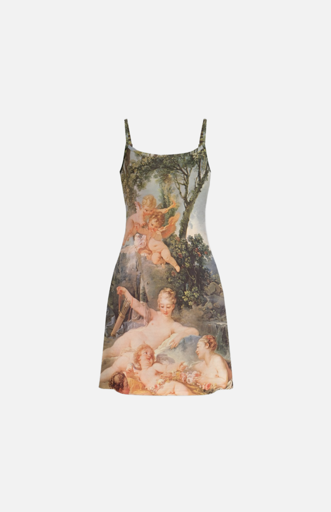 Villa Blvd Cupid's Garden Mesh Dress