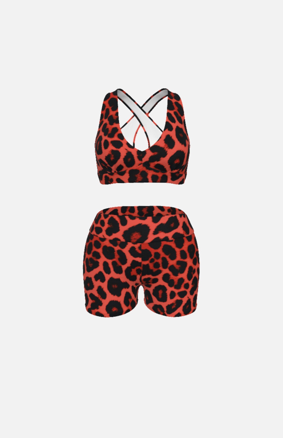 Villa Blvd Félin Fatal Rouge Sports Set
