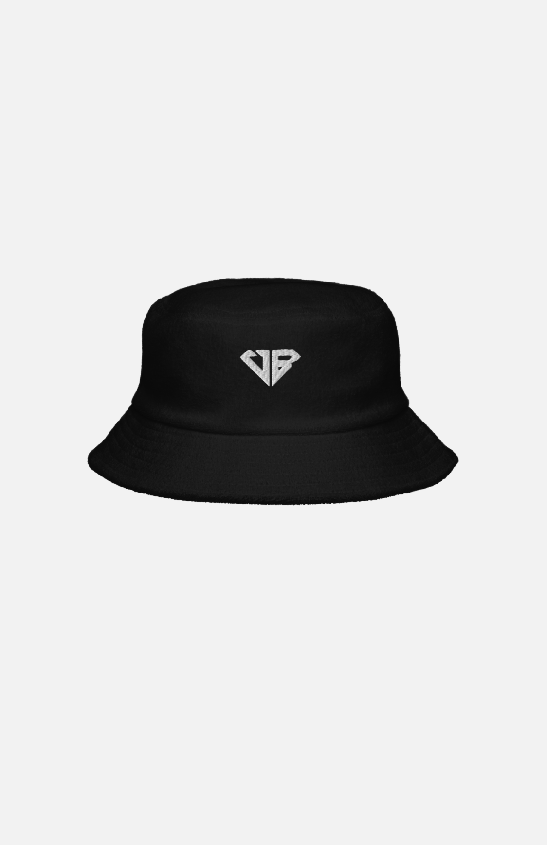 Villa Blvd ⱯPEX Diamond Terry Cloth Bucket Hat - Black