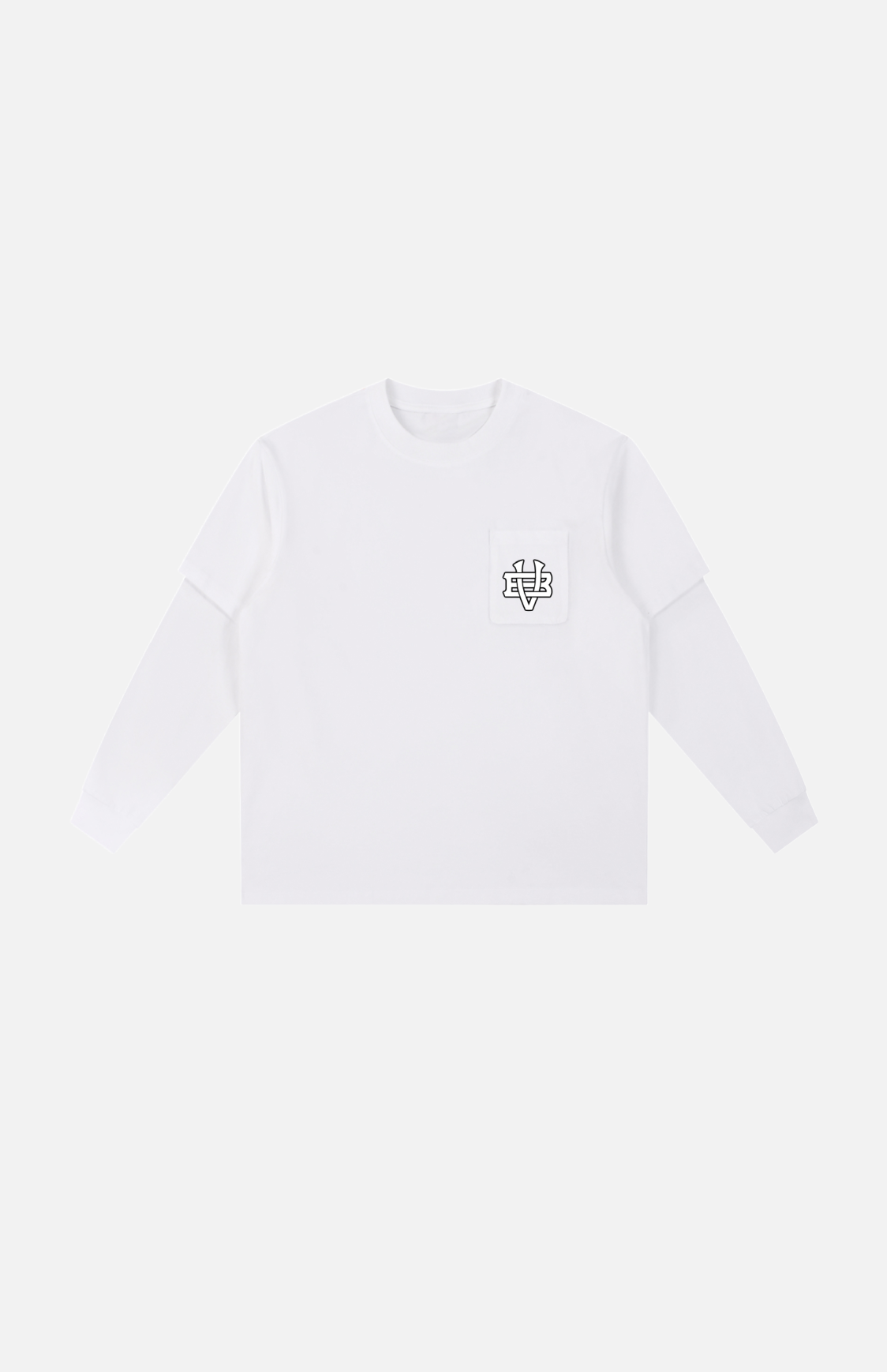 Villa Blvd Bold Vintage Layered Long Sleeve T-Shirt