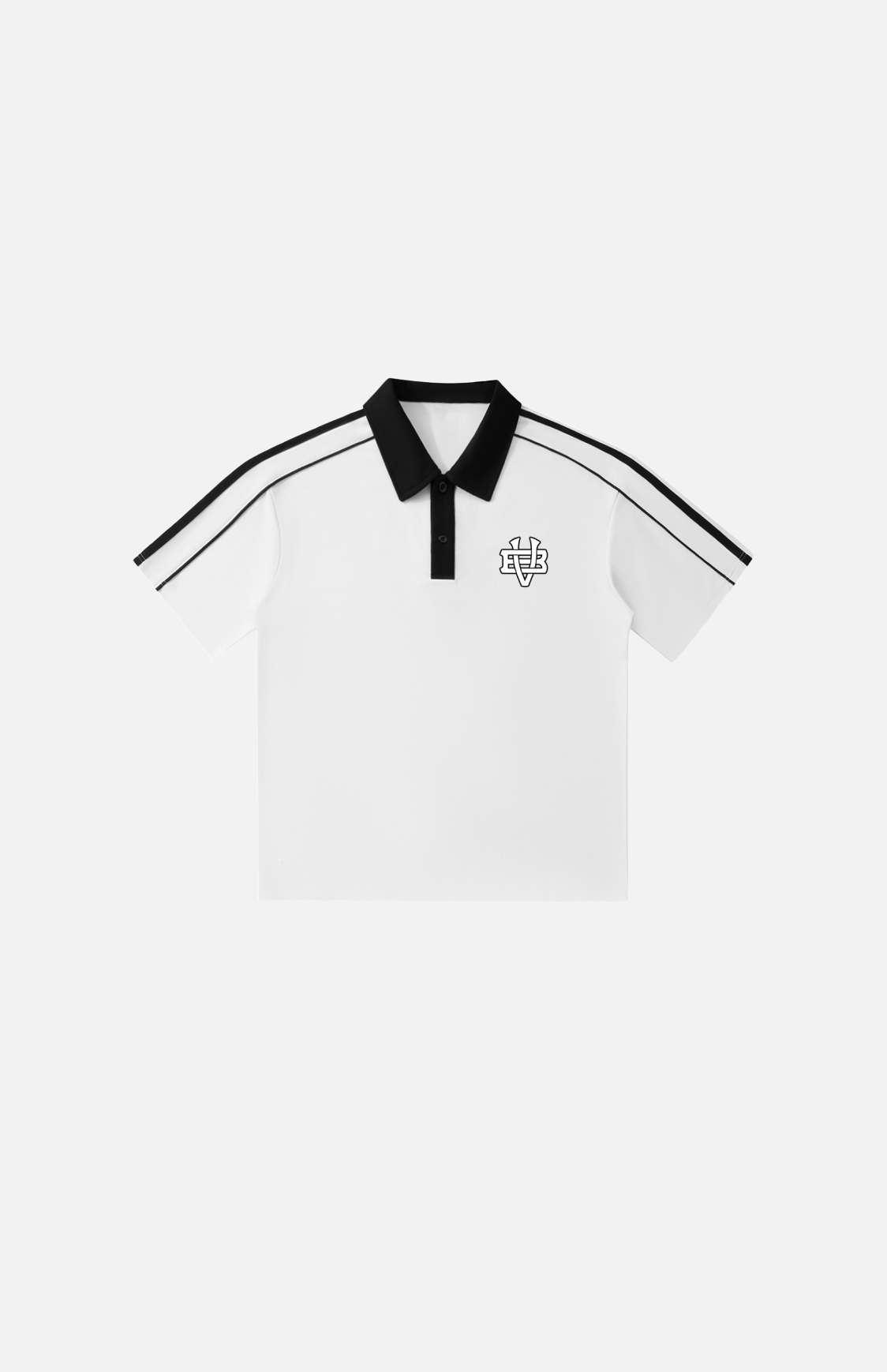 Villa Blvd Vintage Bold Contrast Polo Shirt