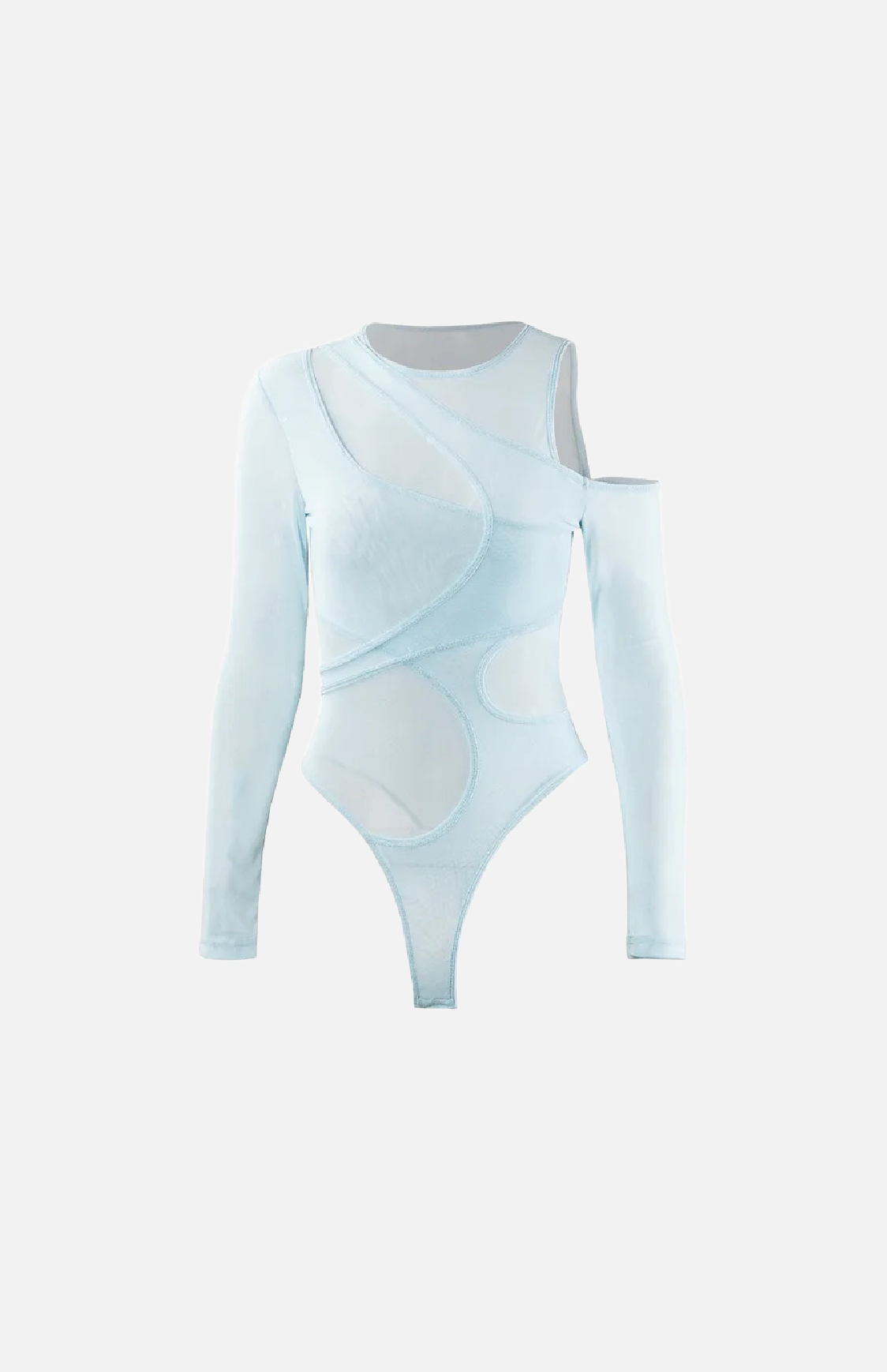 Villa Blvd Mesh Panel Bodysuit ☛ Multiple Colors Available ☚