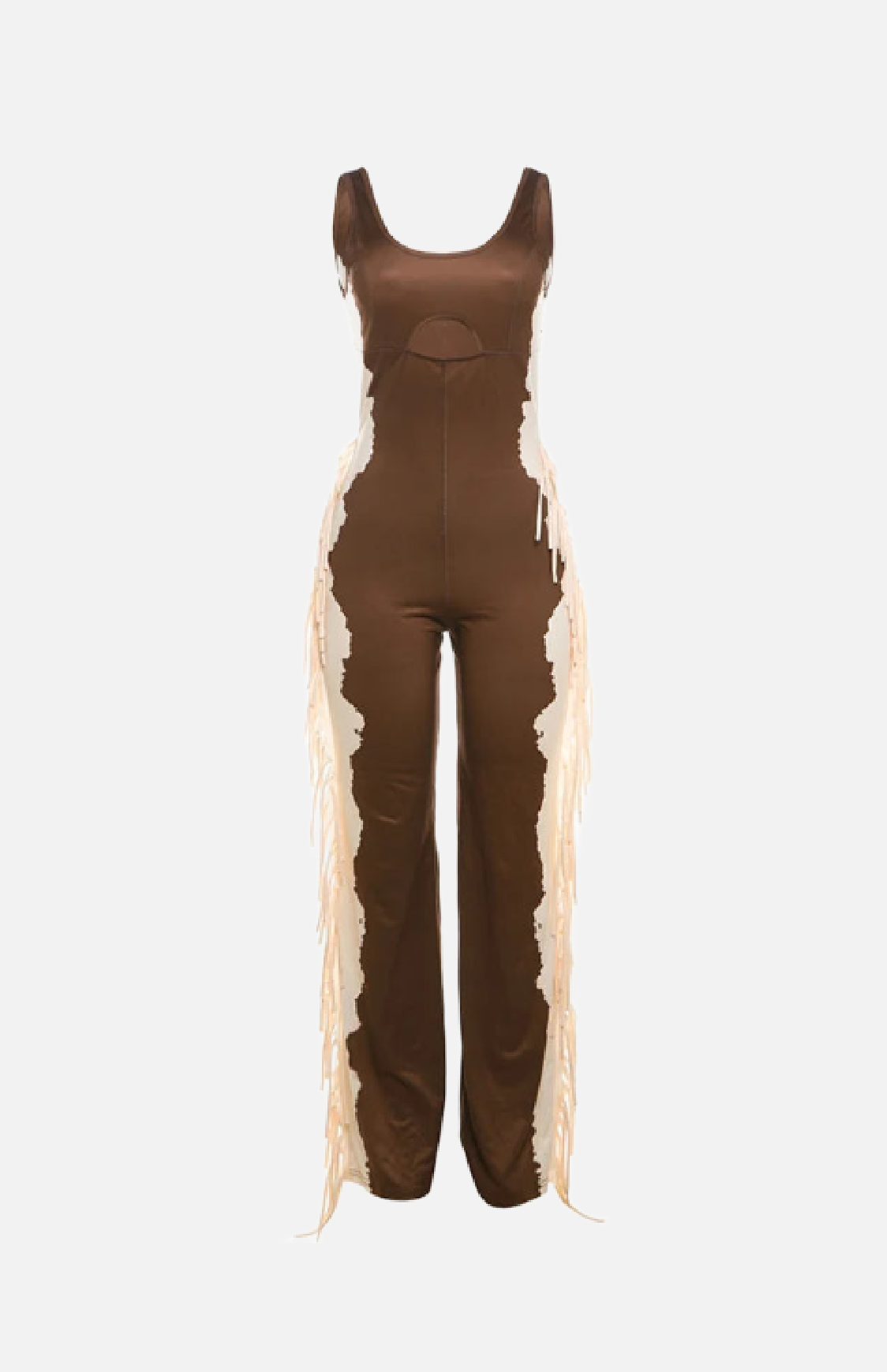 Villa Blvd Tassel Cut Jumpsuit