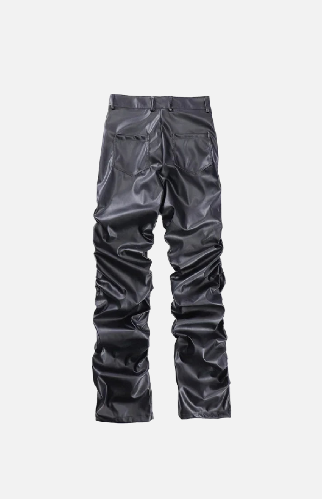 Villa Blvd Vegan Leather Stacked Pant