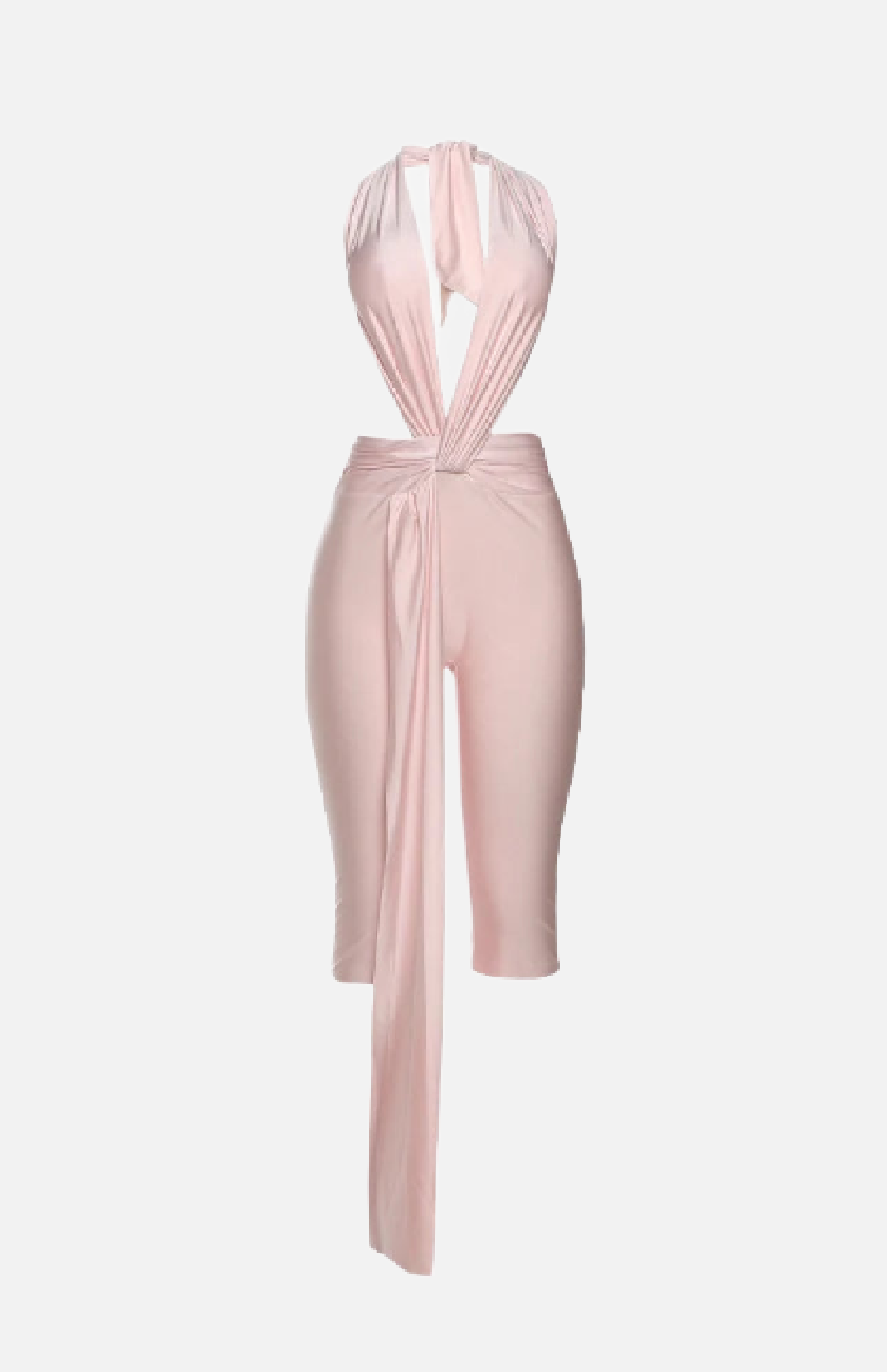 Villa Blvd Halter Ribbon Romper ☛ Multiple Colors Available ☚