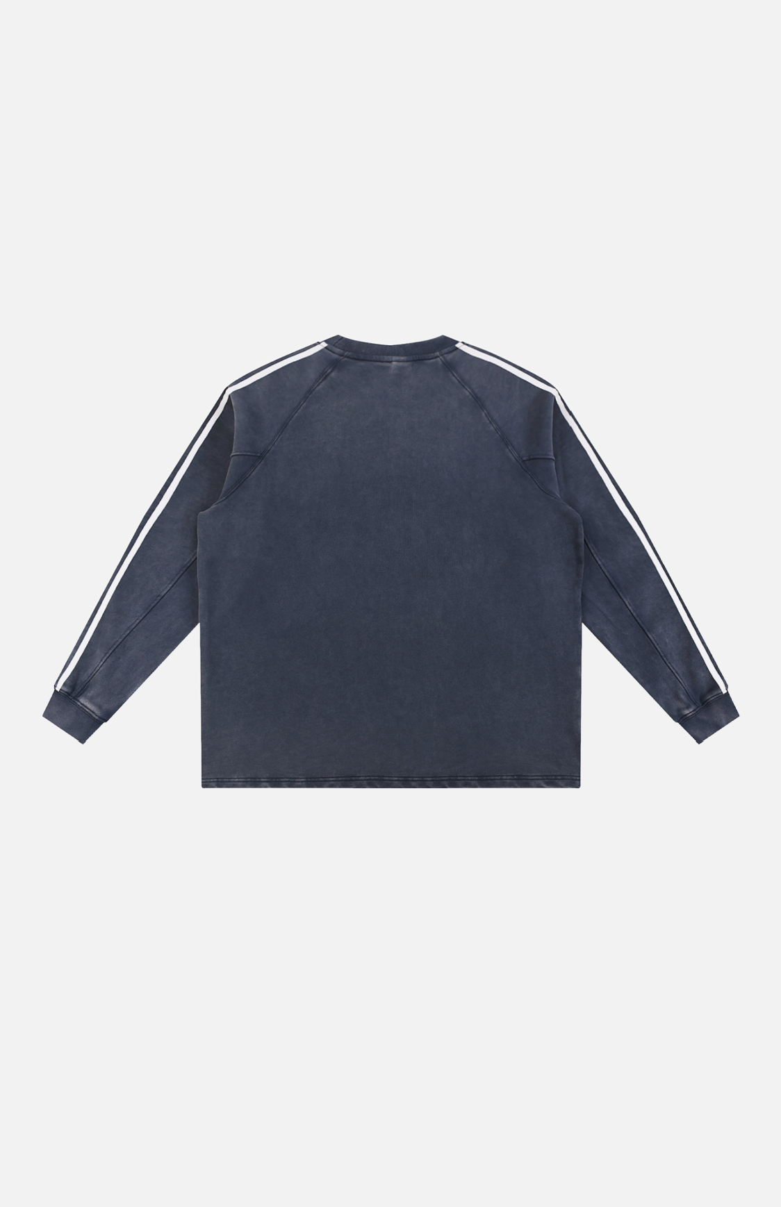 Villa Blvd Bold Vintage Washed Striped Sweatshirt