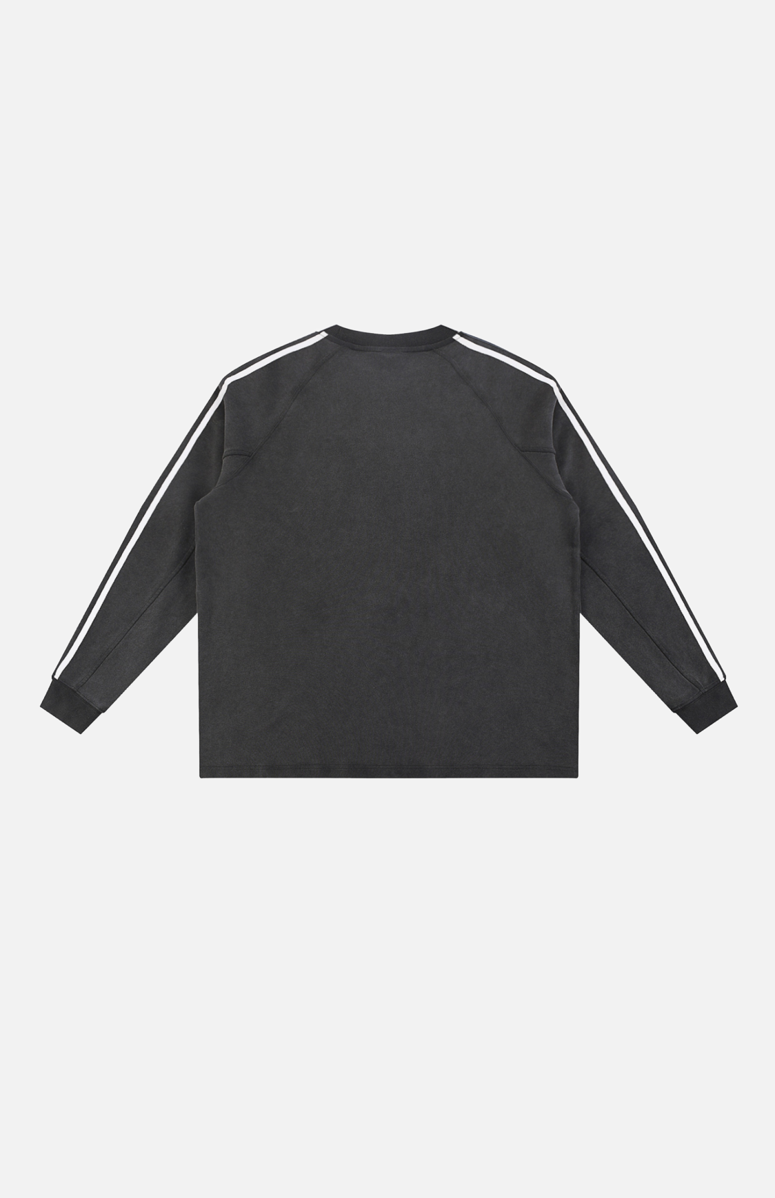 Villa Blvd Bold Vintage Washed Striped Sweatshirt