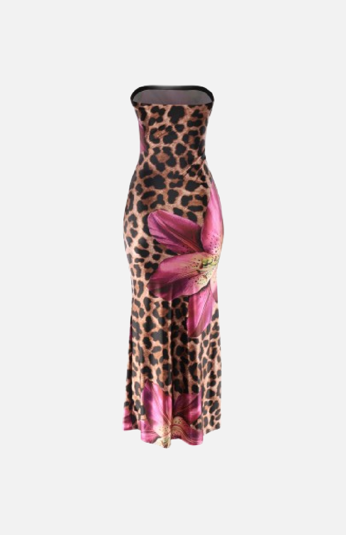 Villa Blvd Wild Fleur Bandeau Dress